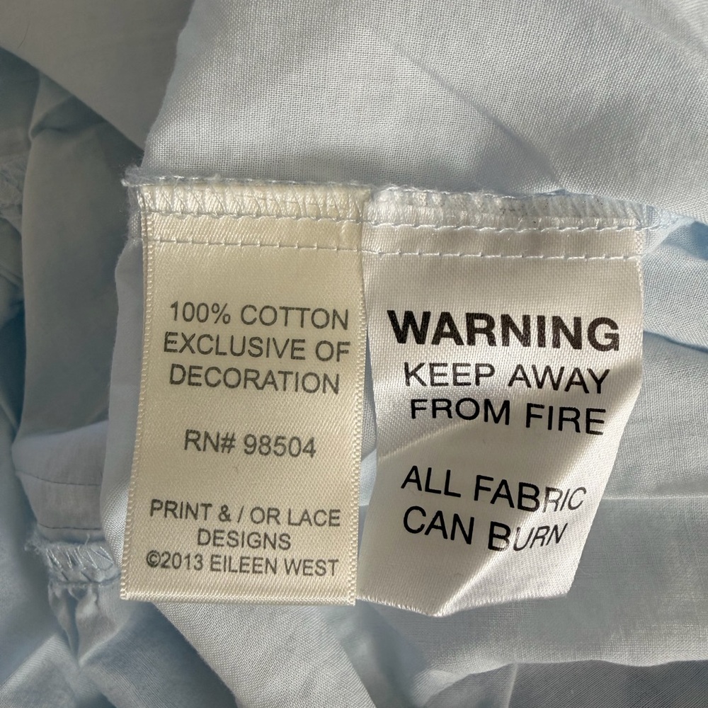 Vintage Eileen West Sleepwear Cotton Romantic Cottagecore Tradwife Nightgown XL - Picture 5 of 12